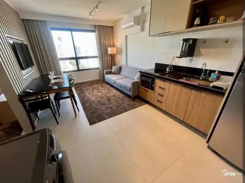 Apartamento de 1 suíte no Setor Bueno - Goiânia - GO