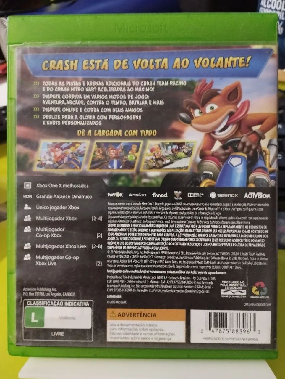 CTR Crash team racing nitro fueled Xbox one (Leia a descrição) - Foto 3