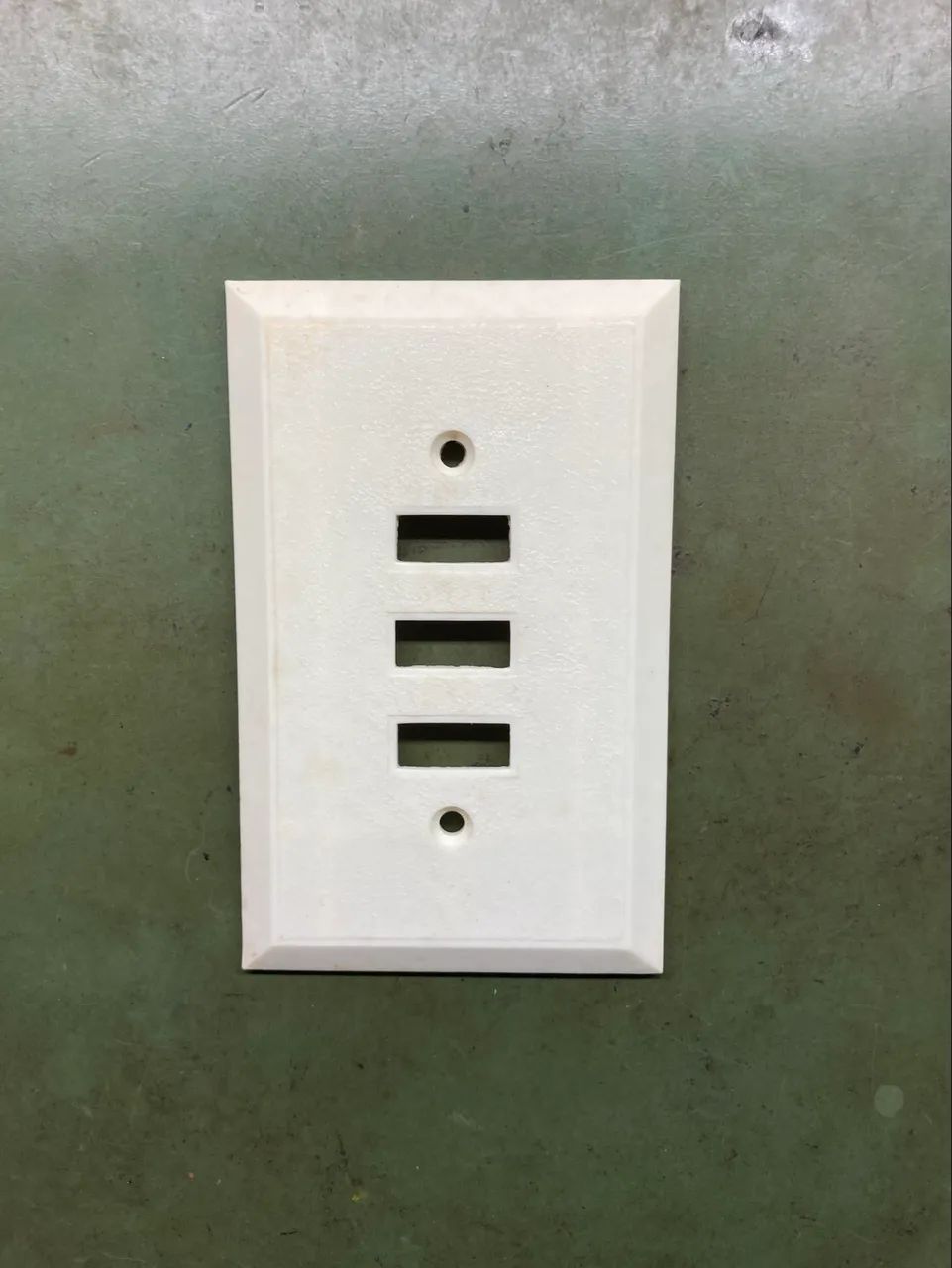 Espelho 4x2 interruptor década 70 - Foto 2