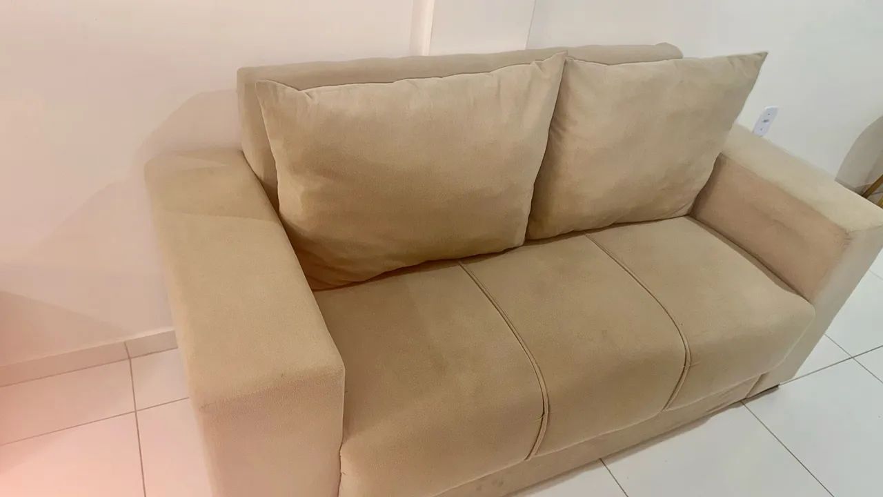 Vendo sofá 3 lugares  - Foto 2