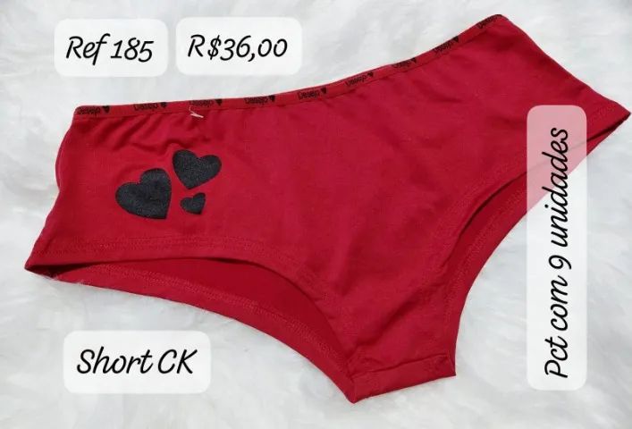 CUECA BOX FEMININA EM MICROFIBRA-PREÇO DE REVENDA