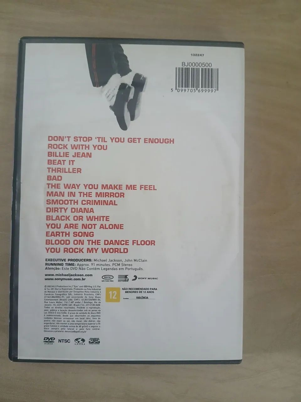 Dvd Michael Jackson Original - Foto 2