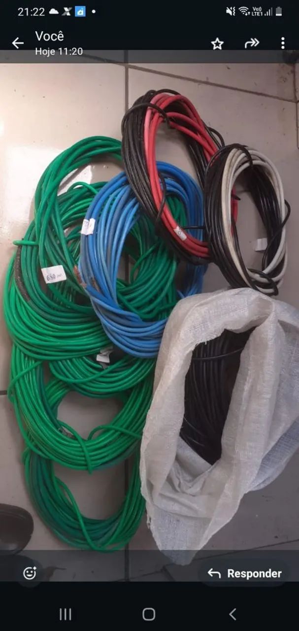 Fios eletricidade  - Foto 2