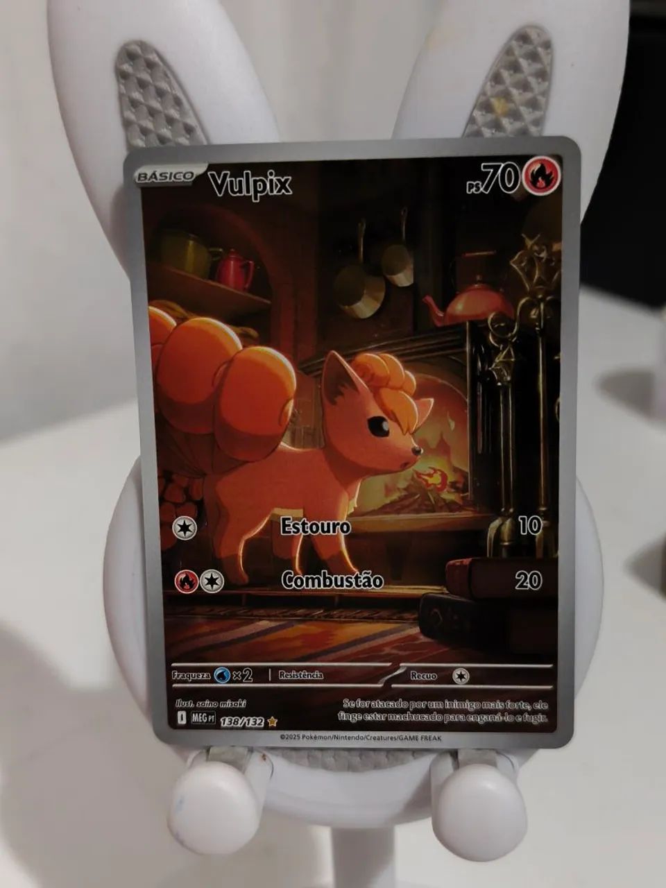 CARTA POKÉMON VULPIX - Foto 2
