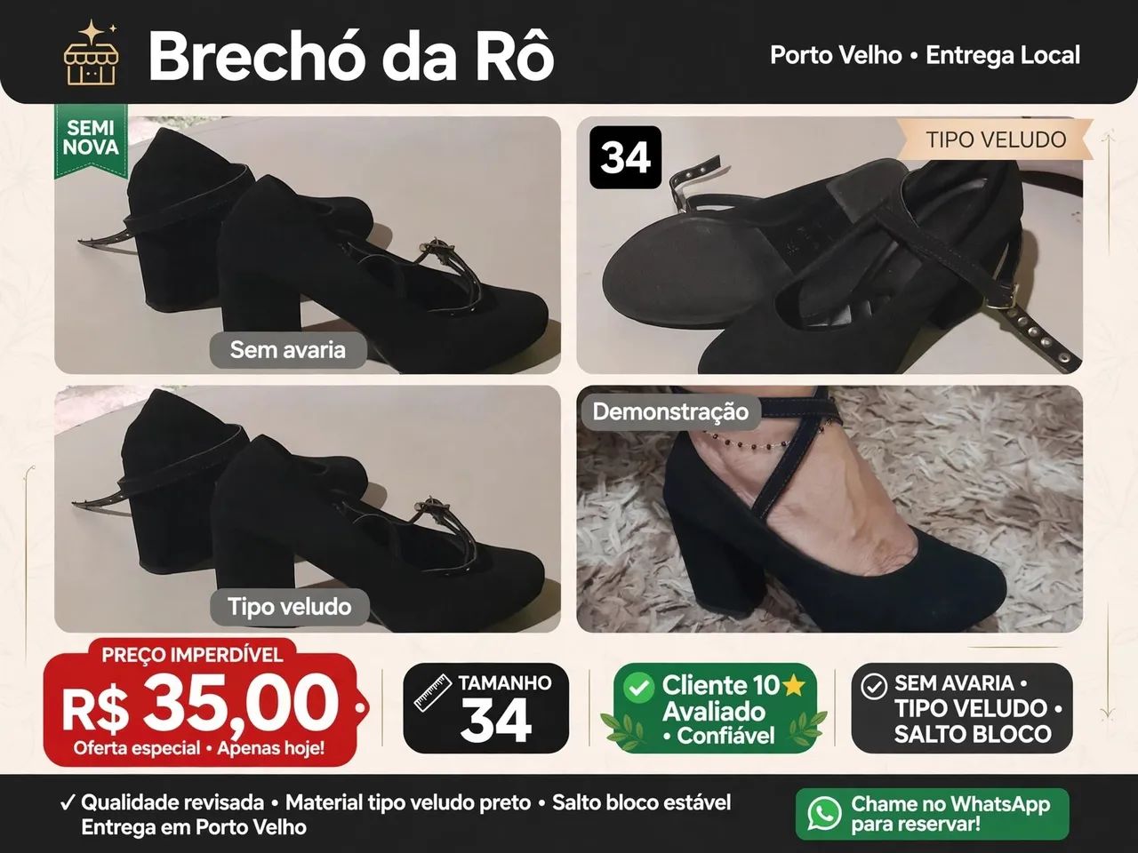 Tênis e bolsa - Foto 2