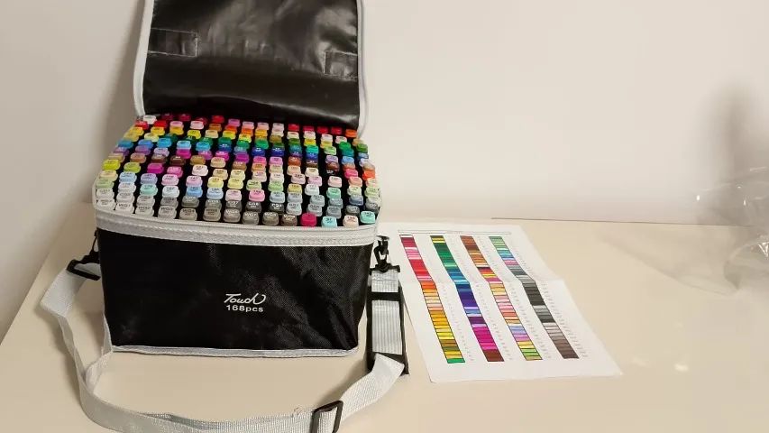 Bobbie Goods Coloring Pen Set, 168 Colors