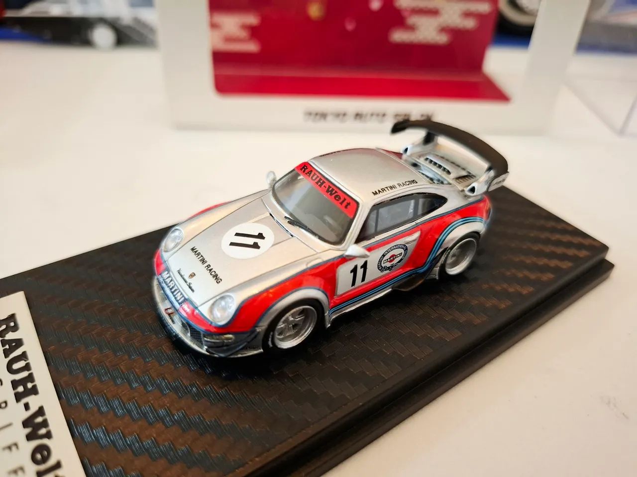 Miniatura Porsche RWB Martini Racing 1:64-TOP!!! - Foto 2