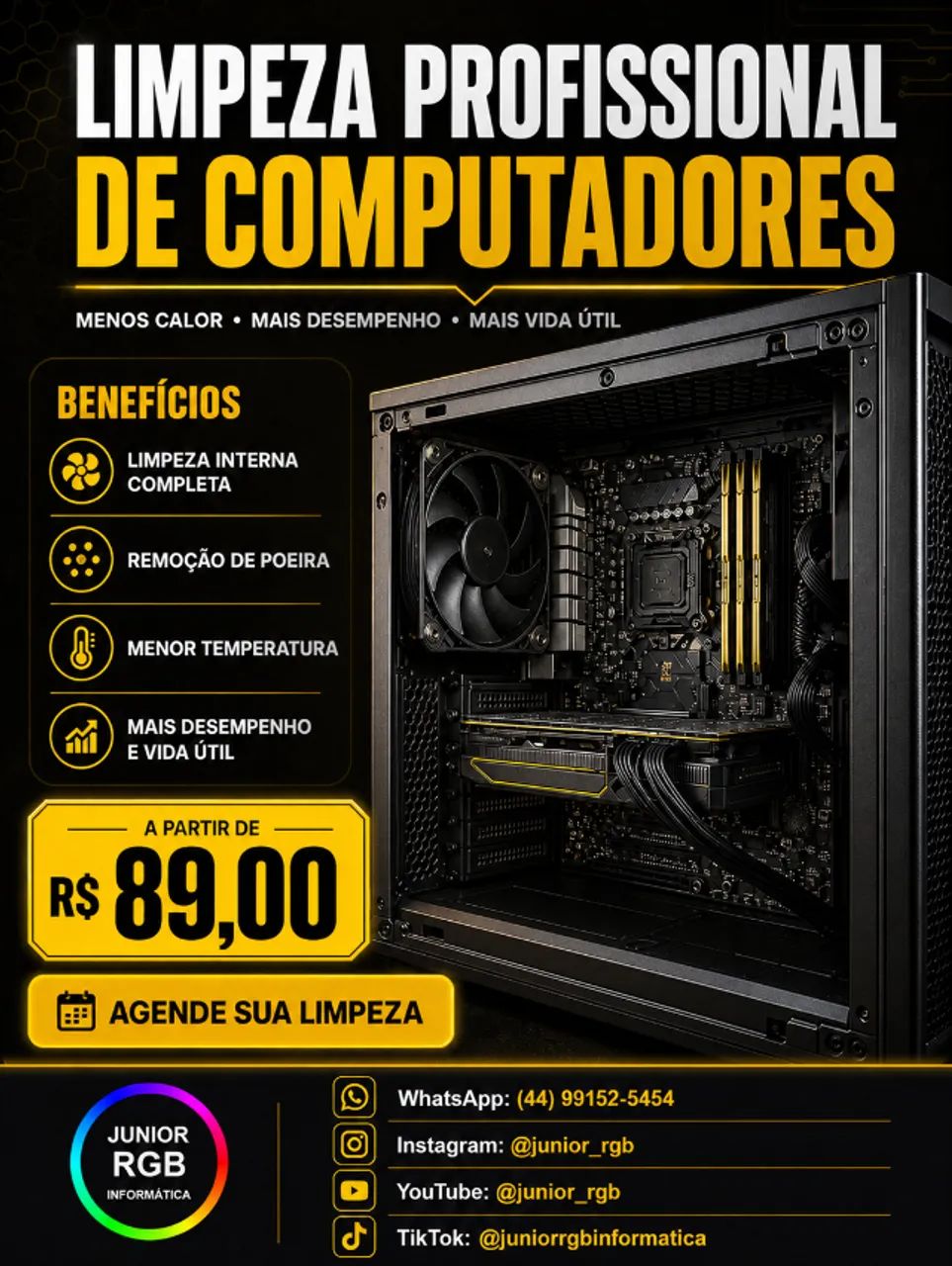 Limpeza de Computadores 
