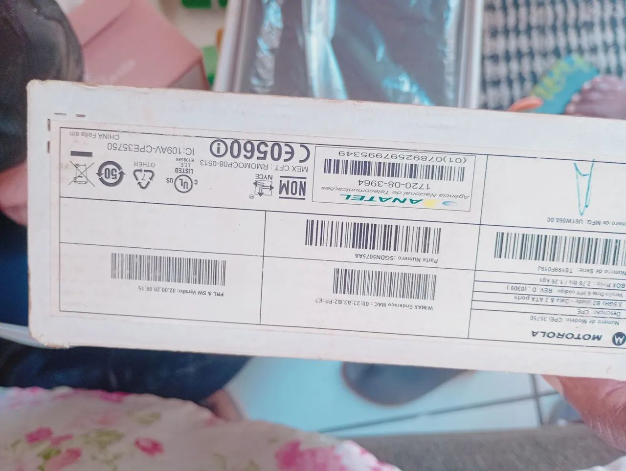 Vendo um Roteador DLink Motorola novo sem fio 