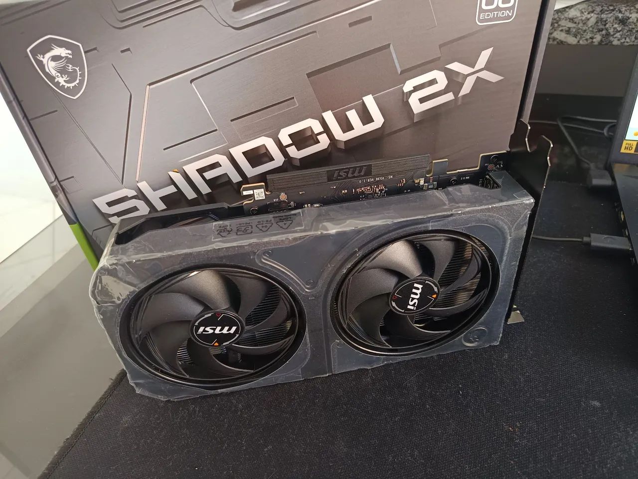 Placa de vídeo RTX 5060 Ti MSI Shadow (nova) - Foto 2