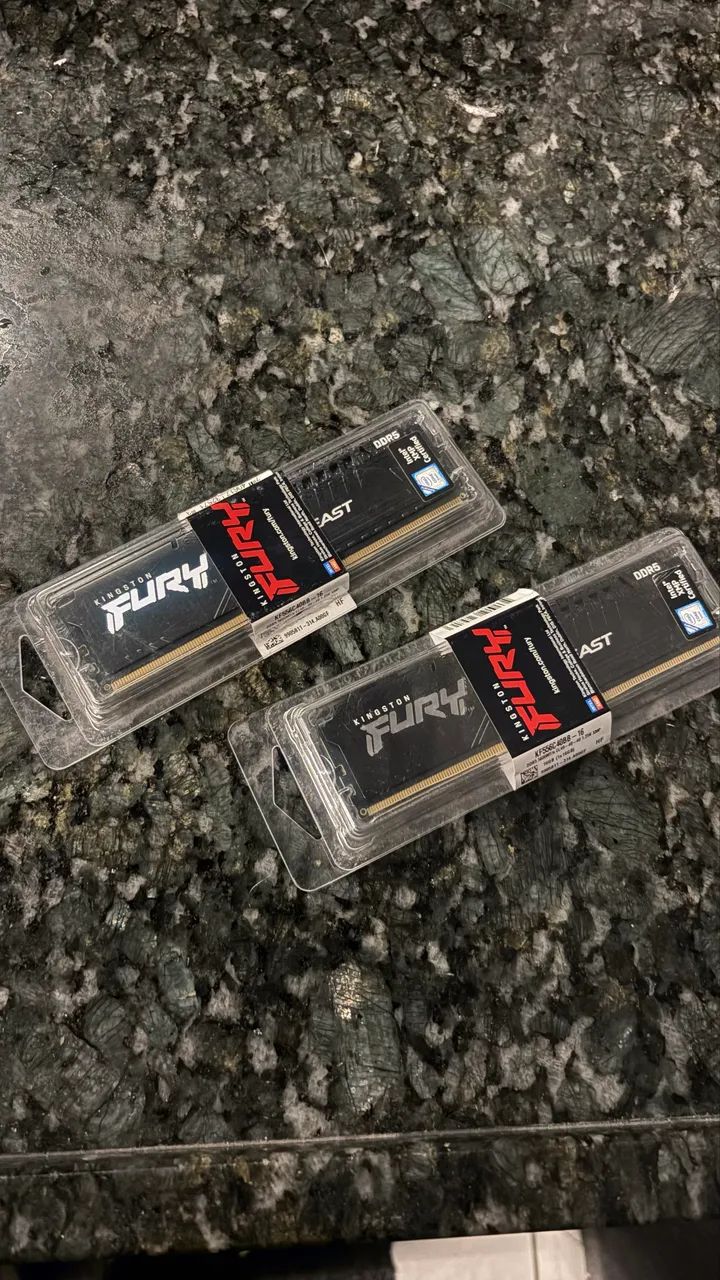 Memória ram 2x16gb DDR5