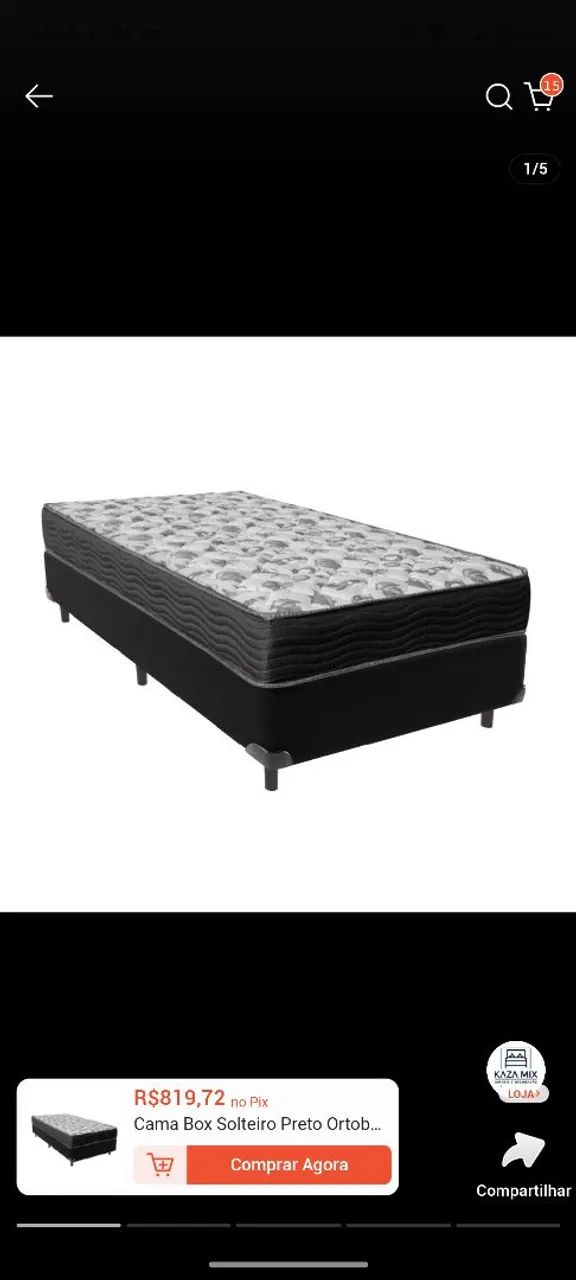 Cama solteiro - Foto 2