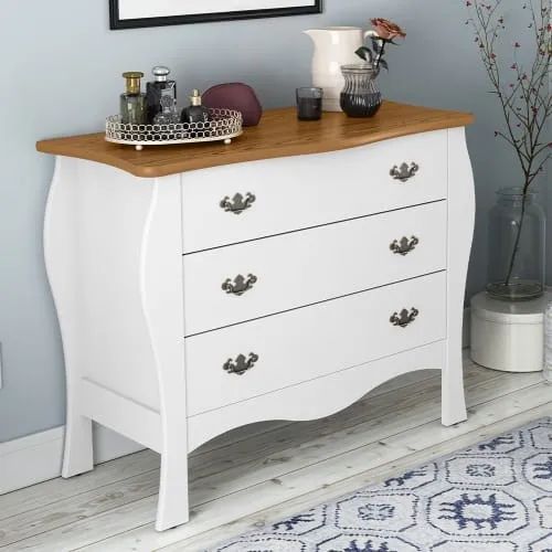 Cômoda Estilo Luiz XV 100% MDF Nova na Promoção