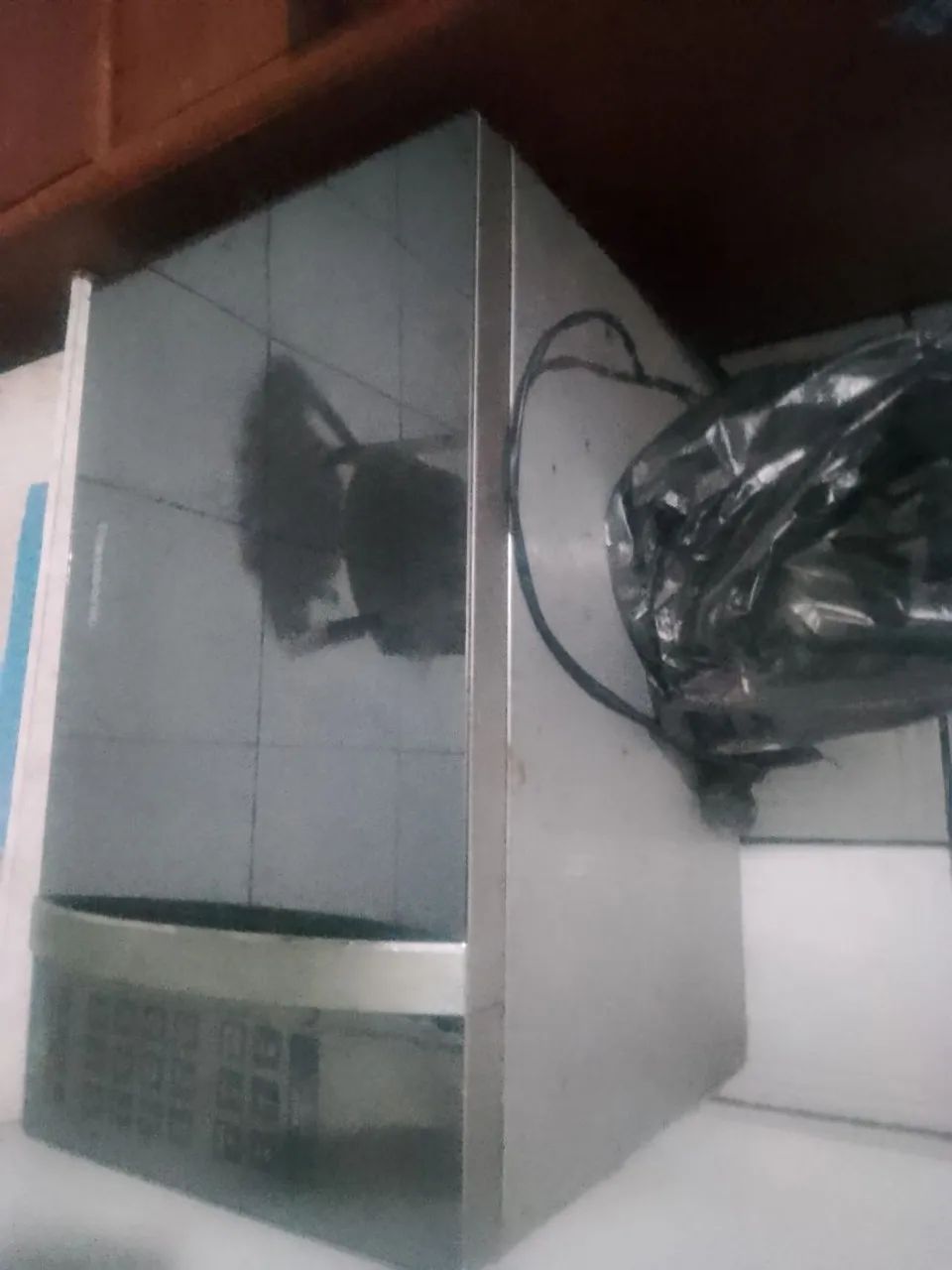 Microondas ondas Panasonic com defeito 