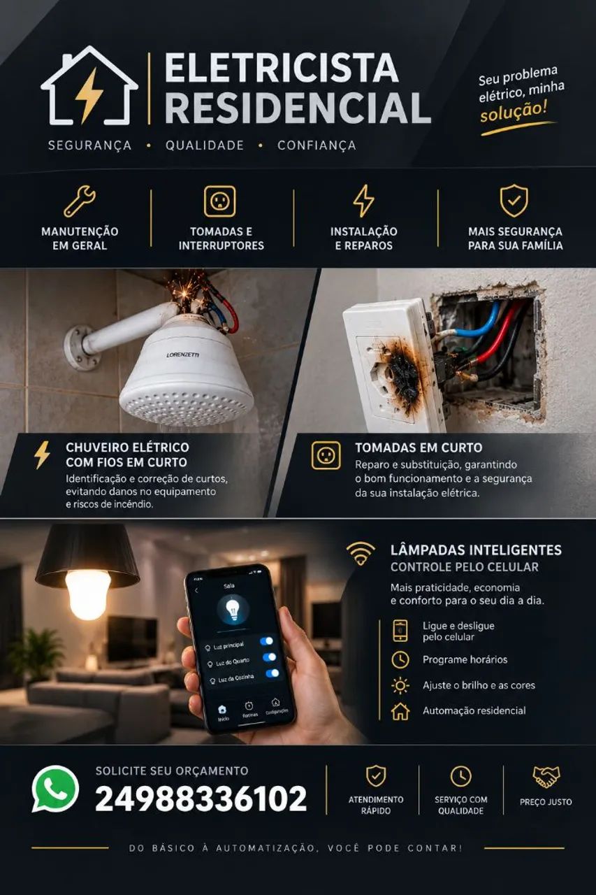 Eletricista residencial