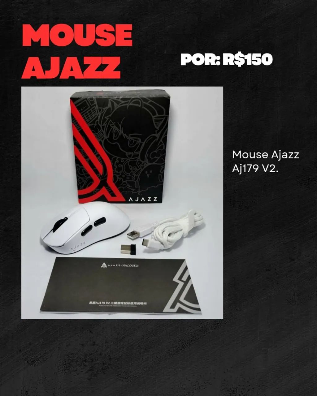 Ajazz Aj179 V2 [branco]