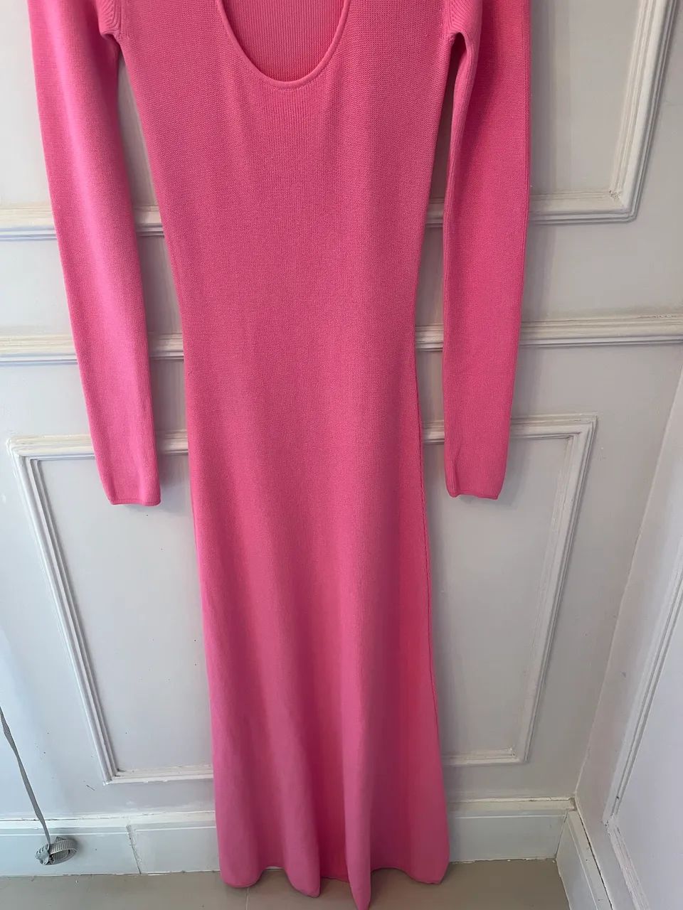 Vestido longo tricô Zara  - Foto 3