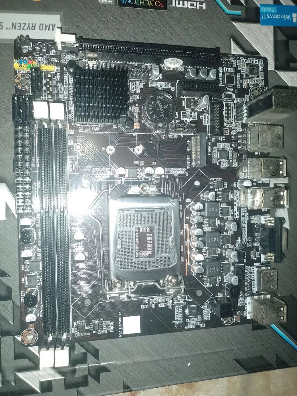 Placa H61 ddr3 funcionando 