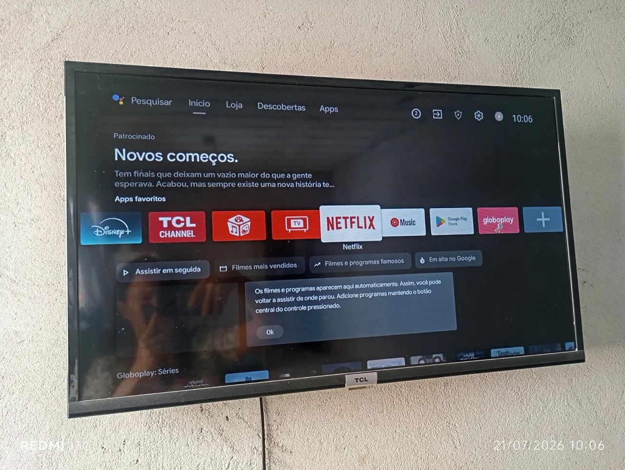 Smart TV, 32 polegadas (TCL) - Foto 2
