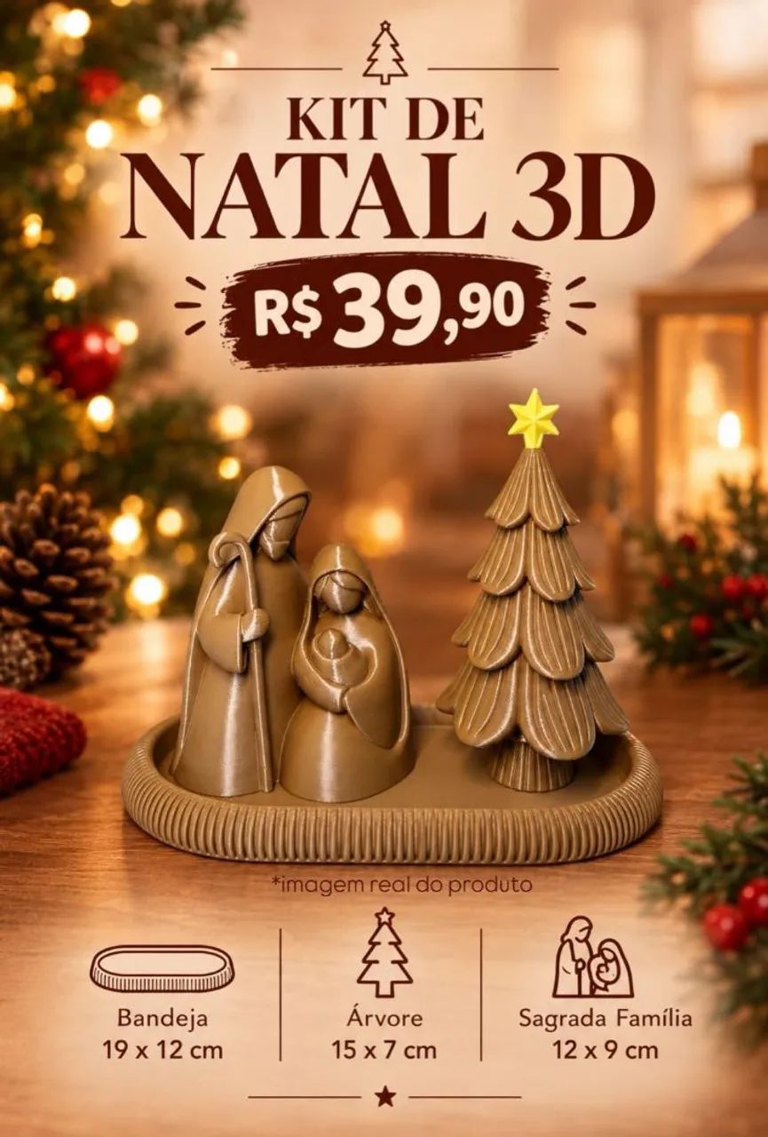 Kit de natal 3D