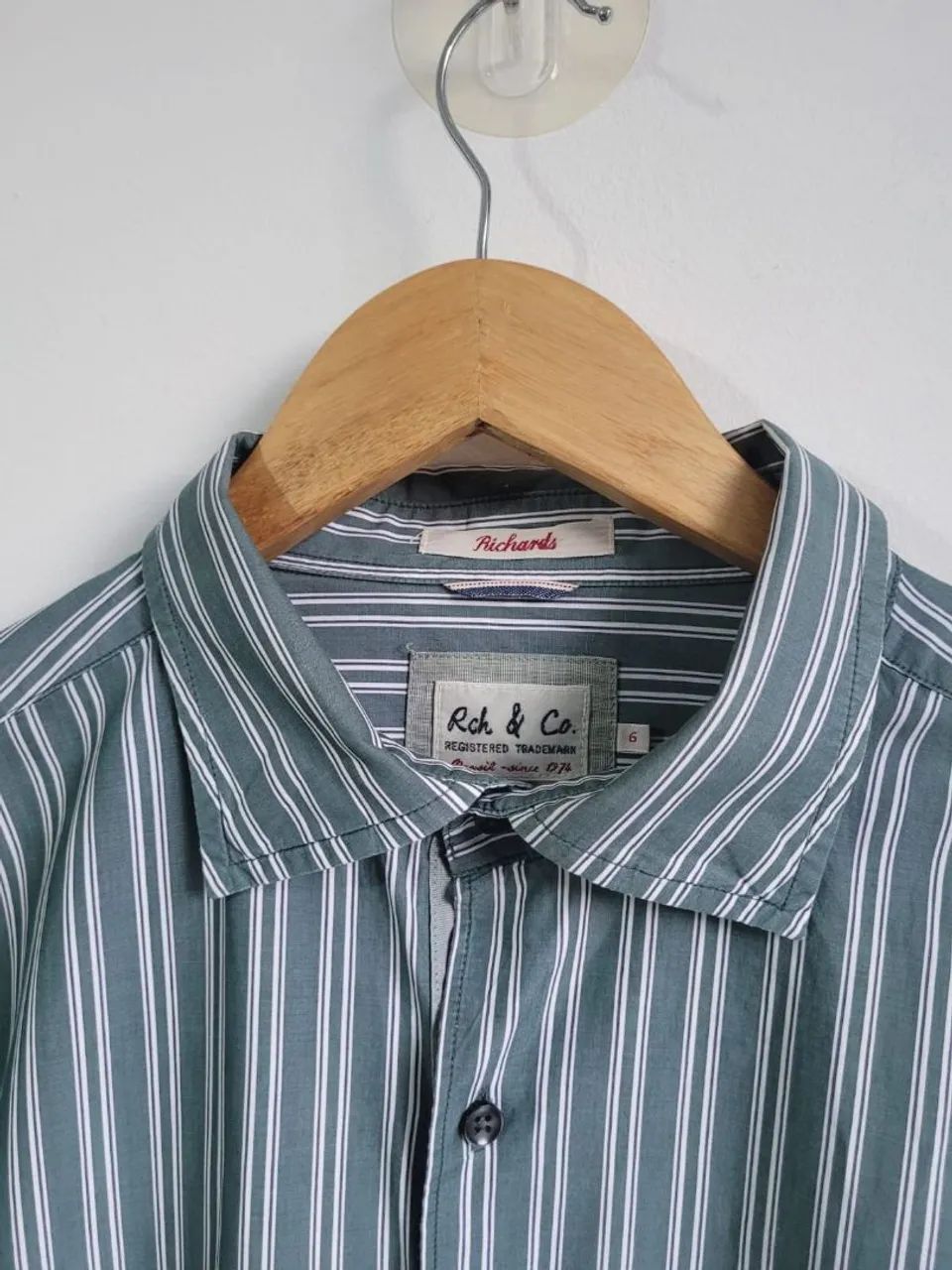 Camisa Listrada Richards Tam GG - Foto 3