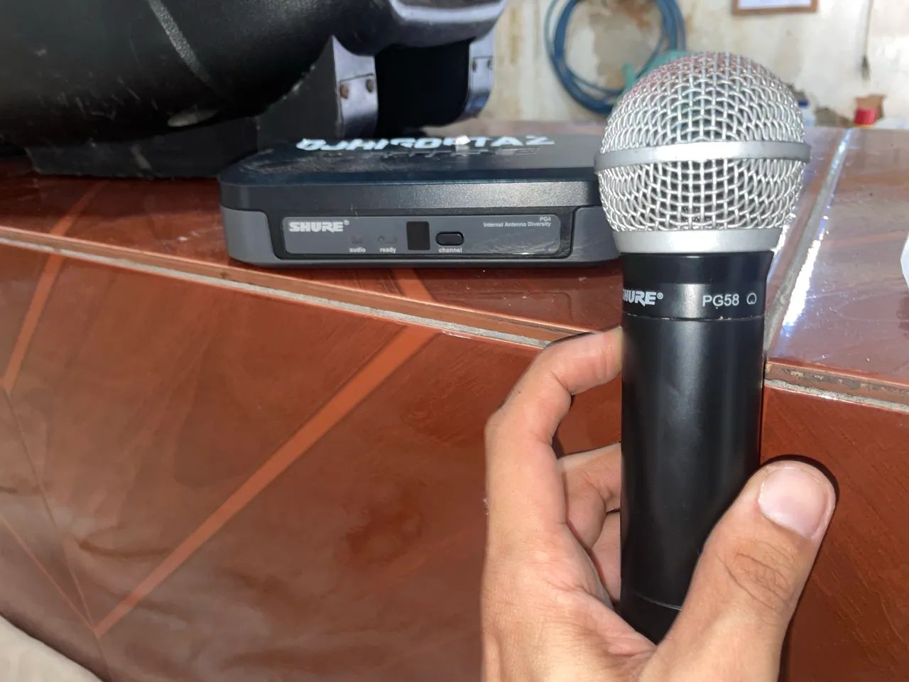 Microfone shure PG58 - Foto 2