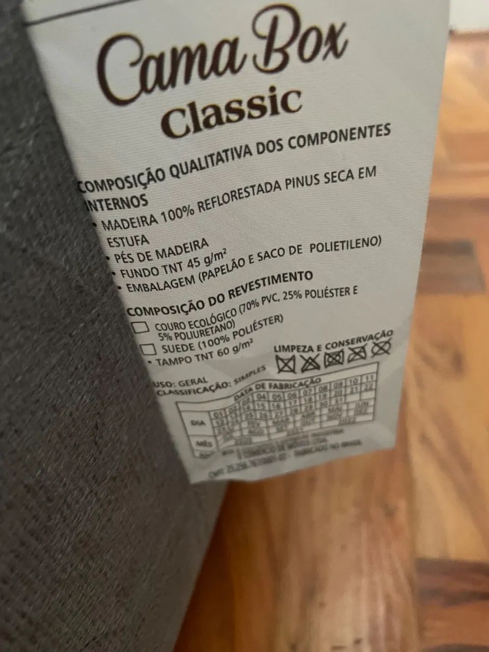 Cama box casal + cabeceira  - Foto 4