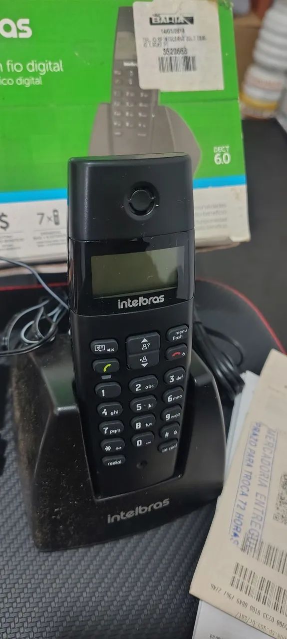 Telefone fixo sem fio - Foto 2