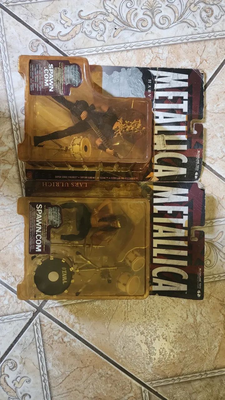 Bonecos Banda Metallica Action Figures Mcfarlane Toys