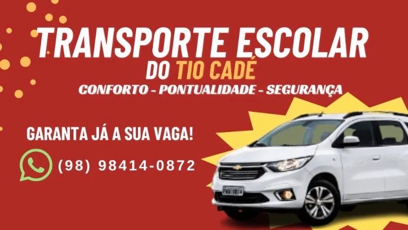 TRANSPORTE ESCOLAR - Maiobão, Cohatrac e adjacências 