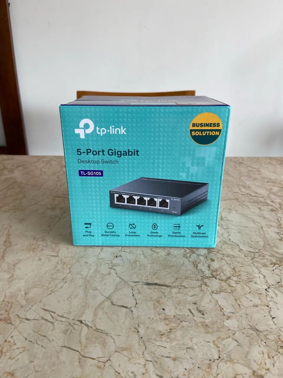 Switch Desktop TP-Link TL-SG105 Gigabit 5 Portas - Foto 2