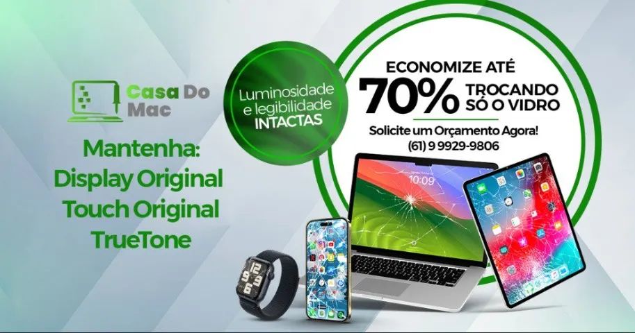 Troca e Reparos de Tela para MacBook Pro (2016-202026) M1 M2 INTEL - Foto 5