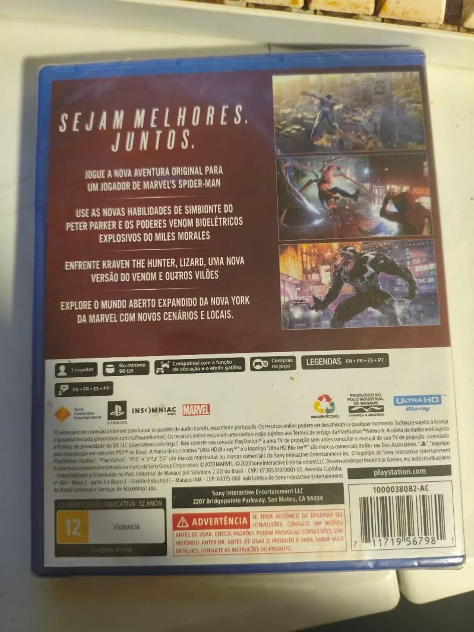 Spiderman 2 - PS5 lacrado - Foto 2