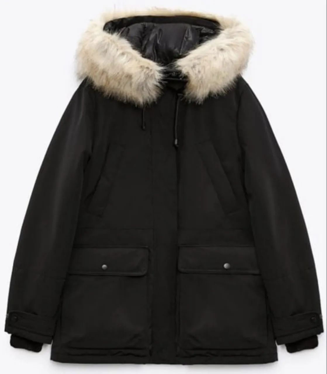 Parka impermeável Zara - Foto 4