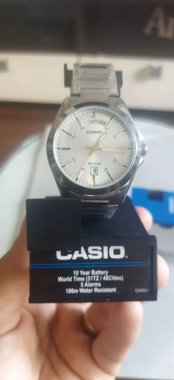 Relógio Casio mtp1370d nunca usado  - Foto 2