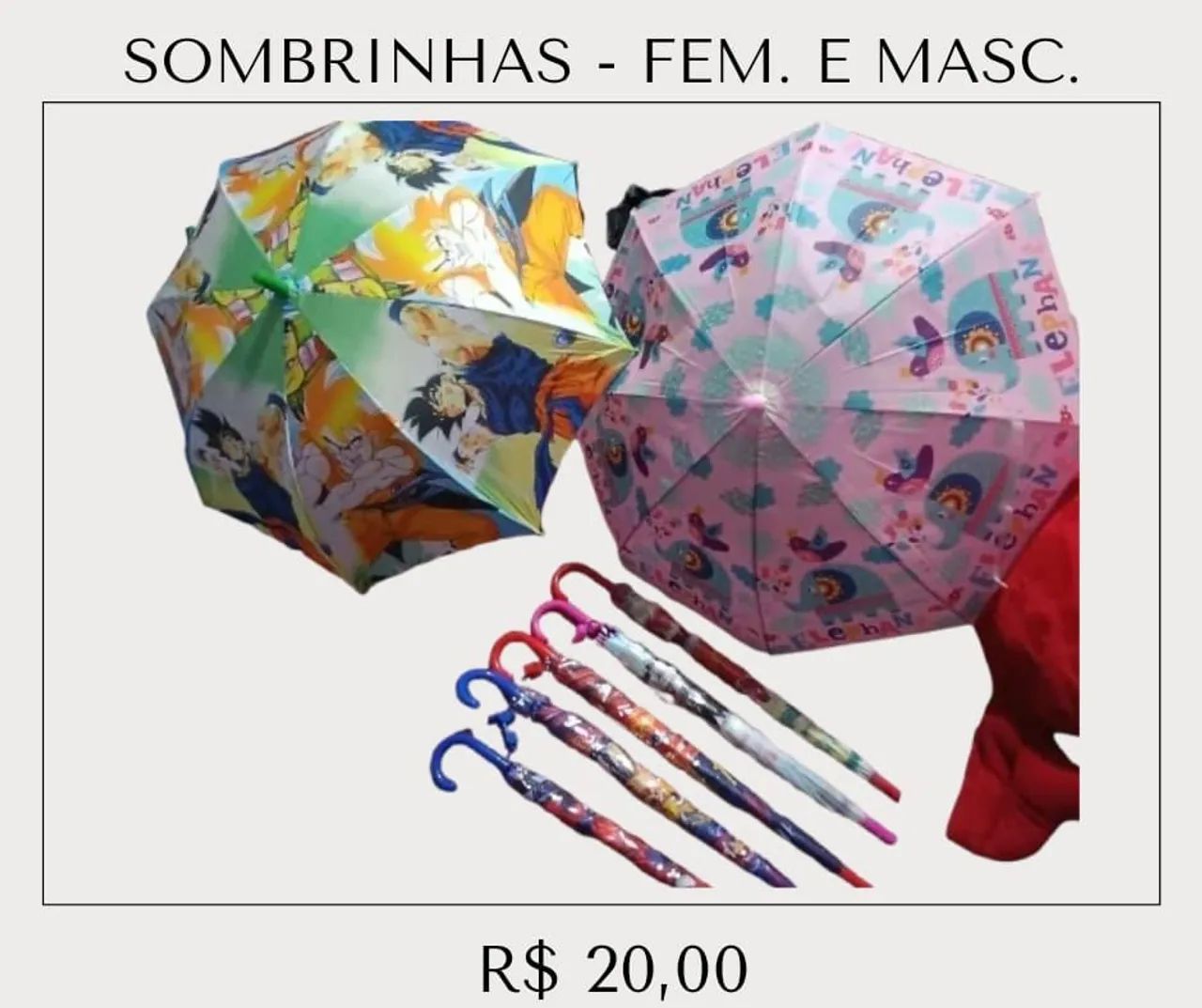 Sombrinha infantil 