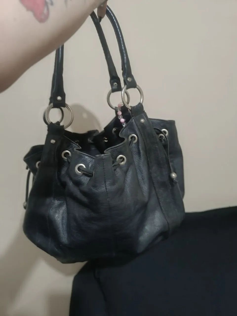 Bolsa em couro