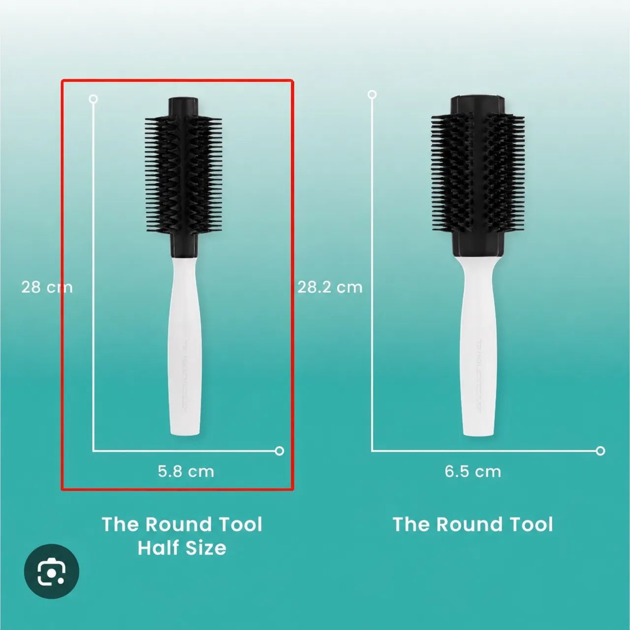 Tangle Teezer Blow Styling Round Large Black/White - Foto 4