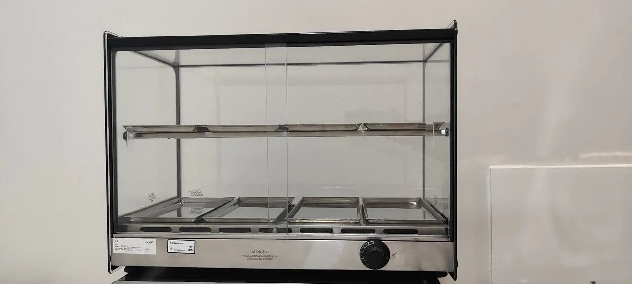Estufa para Salgados: 8 bandejas, 2 andares, Titã