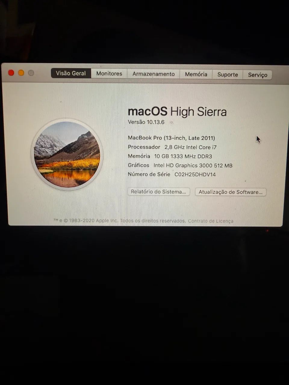 MacBook Pro core i7, 1tb ssd, 10gb ram