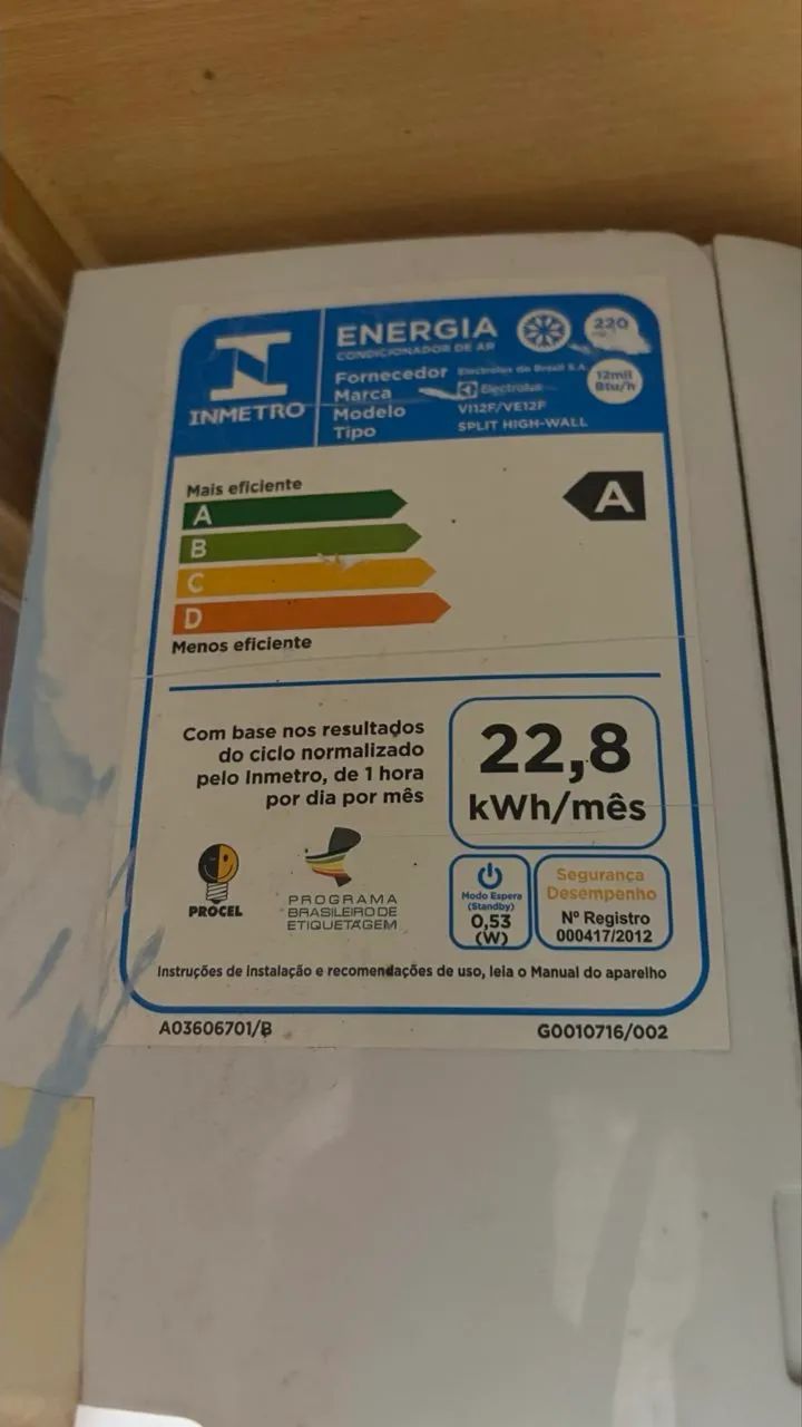 AR-CONDICIONADO SPLIT ELECTROLUX - Foto 4