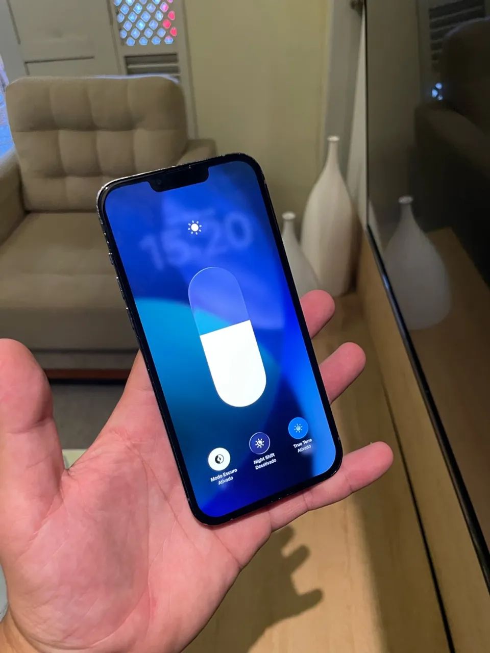 iPhone 13 PRO MAX AZUL SIERRA 256GB TUDO FUNCIONANDO PERFEITAMENTE - Foto 2