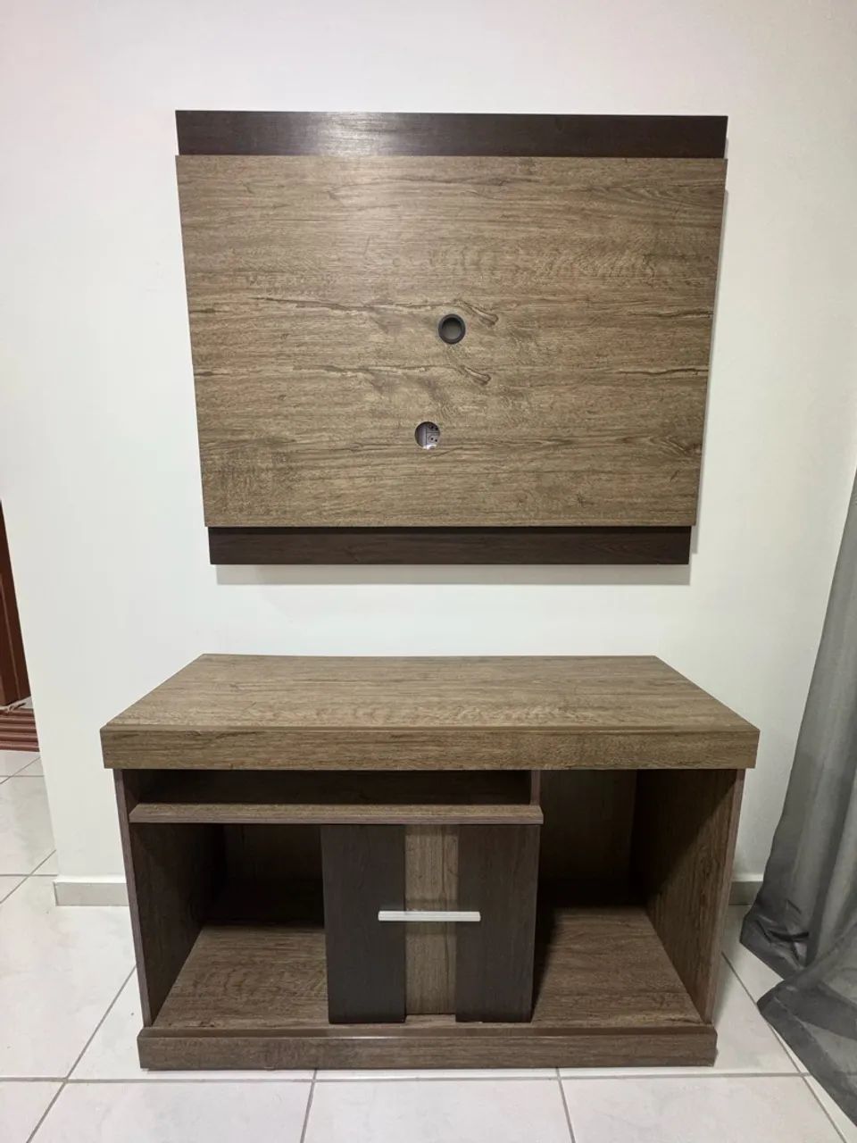 Conjunto de Rack + Painel para TV