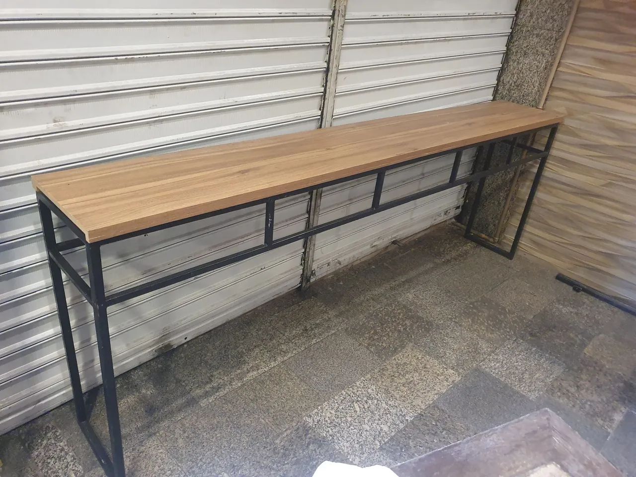 mesa estilo industrial (baixa)