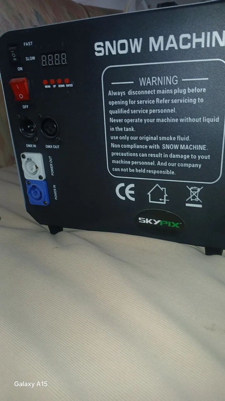 Maquina de neve 1500w - Foto 2