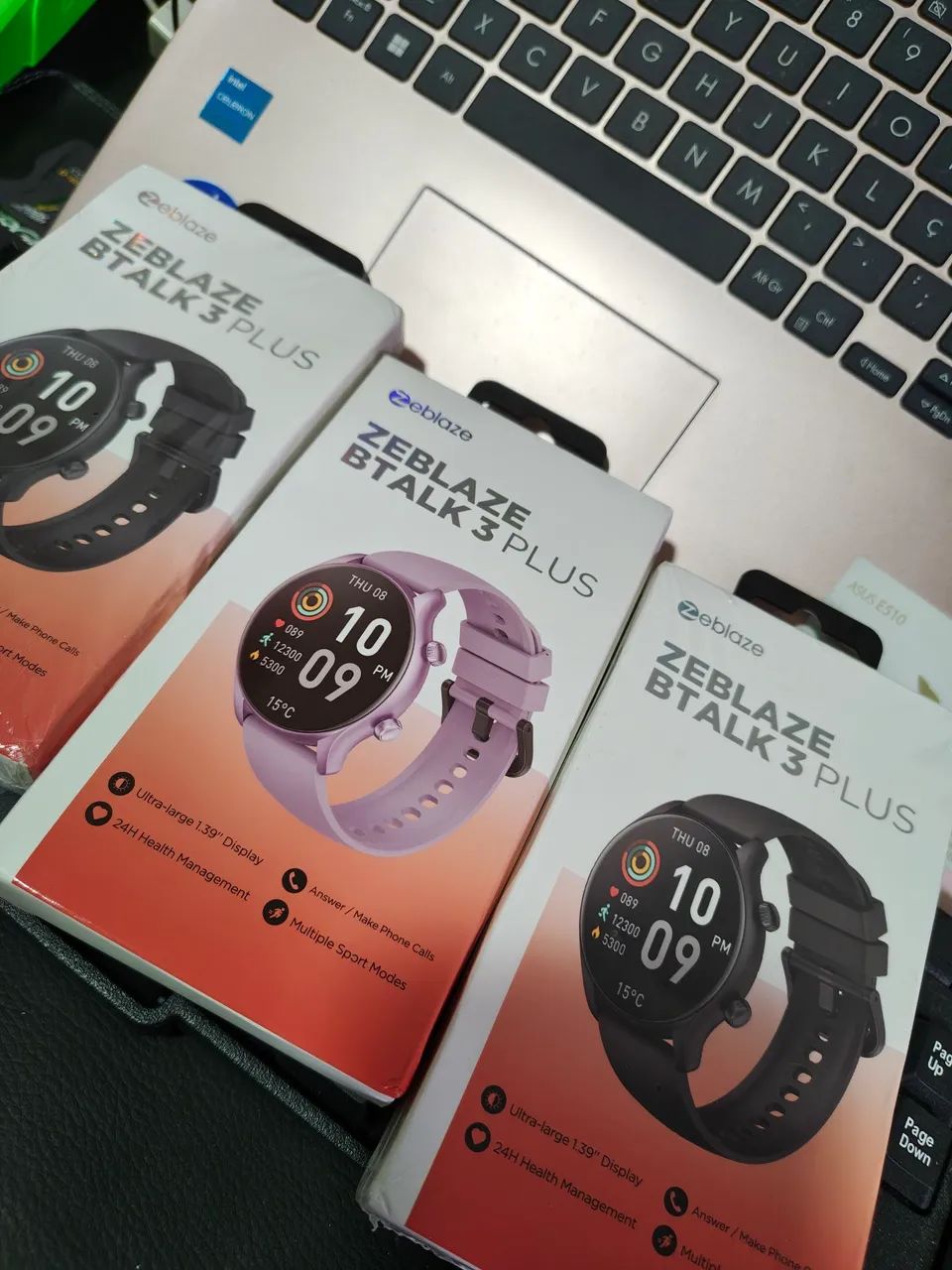 Smartwatch zeblaze b talking 3 plus à prova d'água - Foto 5