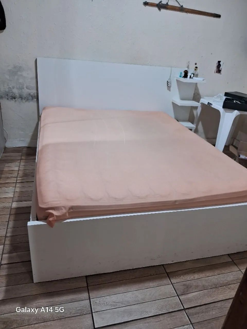 Vendo cama de mdf king