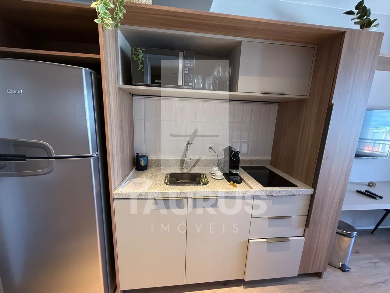Studio mobiliado para alugar, 27m², em Moema, São Paulo-SP. - Foto 4