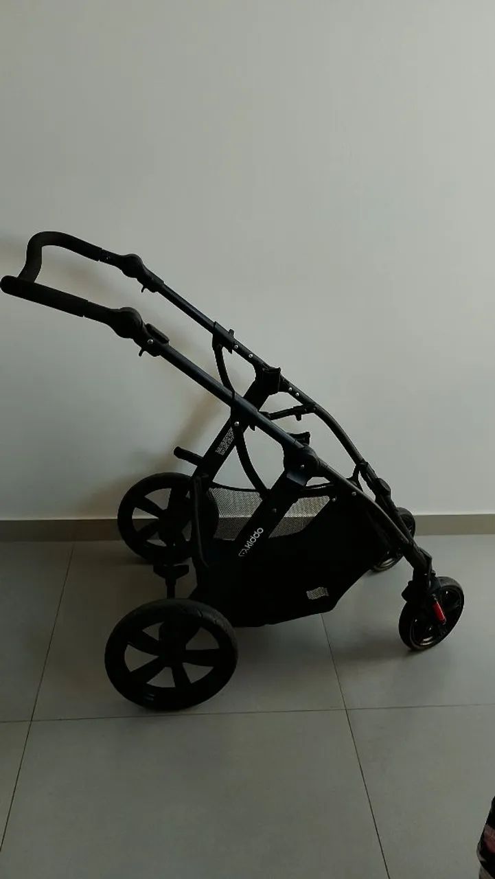 Carrinho bebê Kidoo 3 em 1 e bebe conforto Coas. - Foto 5