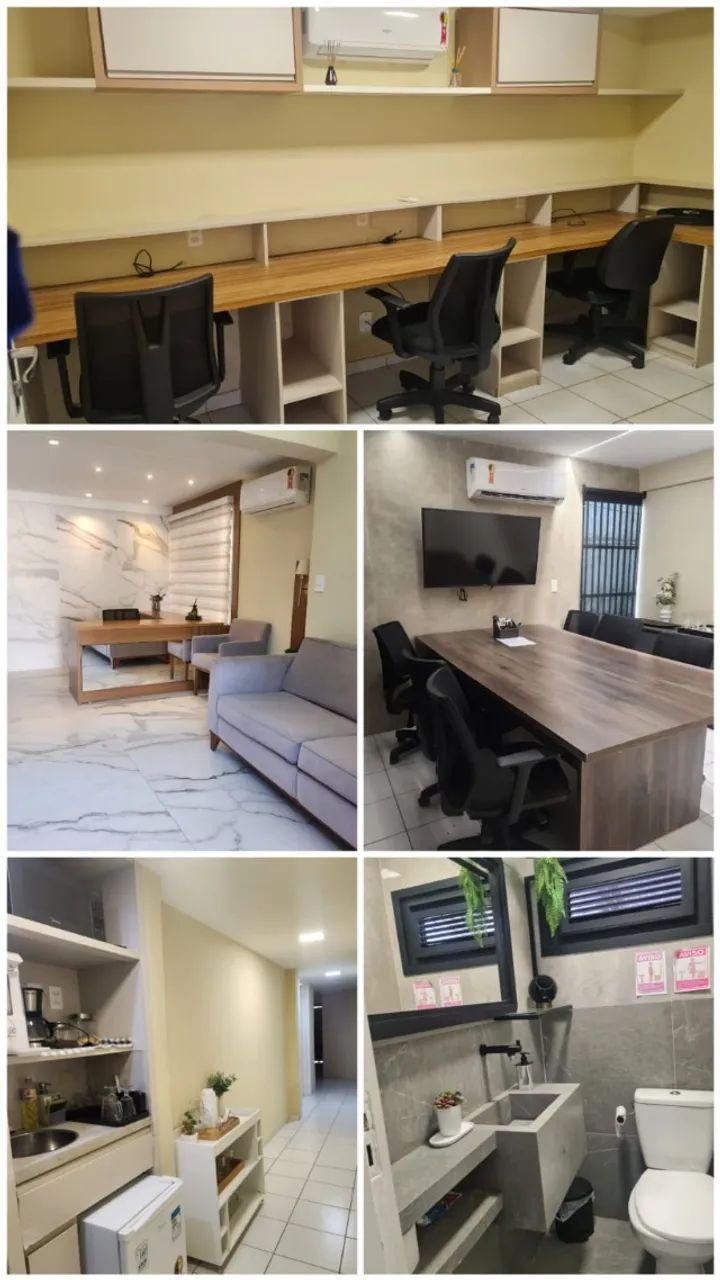 LOCAÇÃO DE SALA DE ESCRITÓRIO MOBILIADA